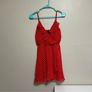 Red Polka Dot Dress